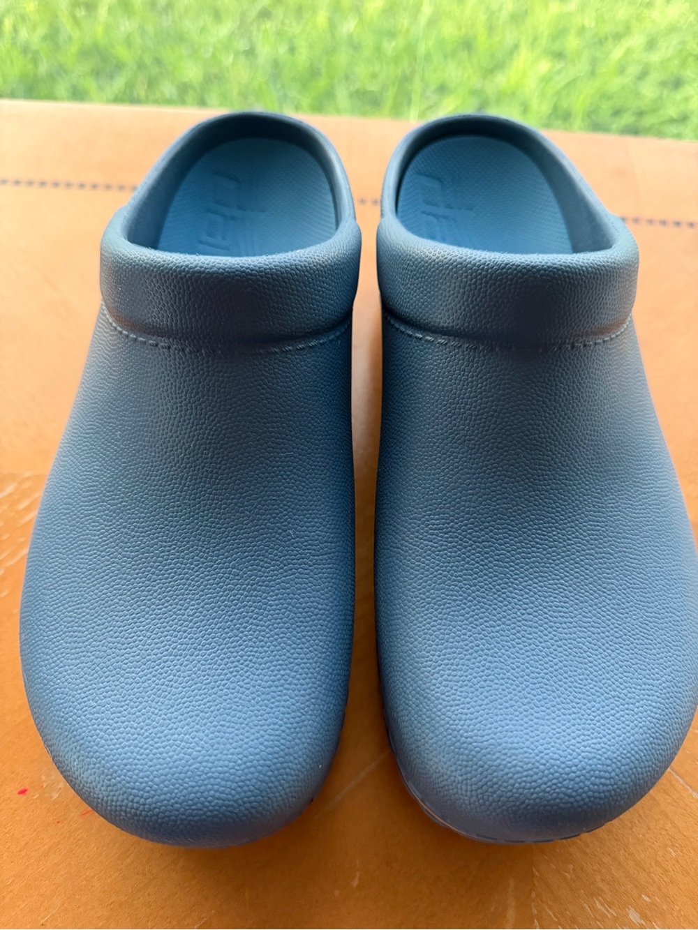 Dansko Blue Slip-On Clogs